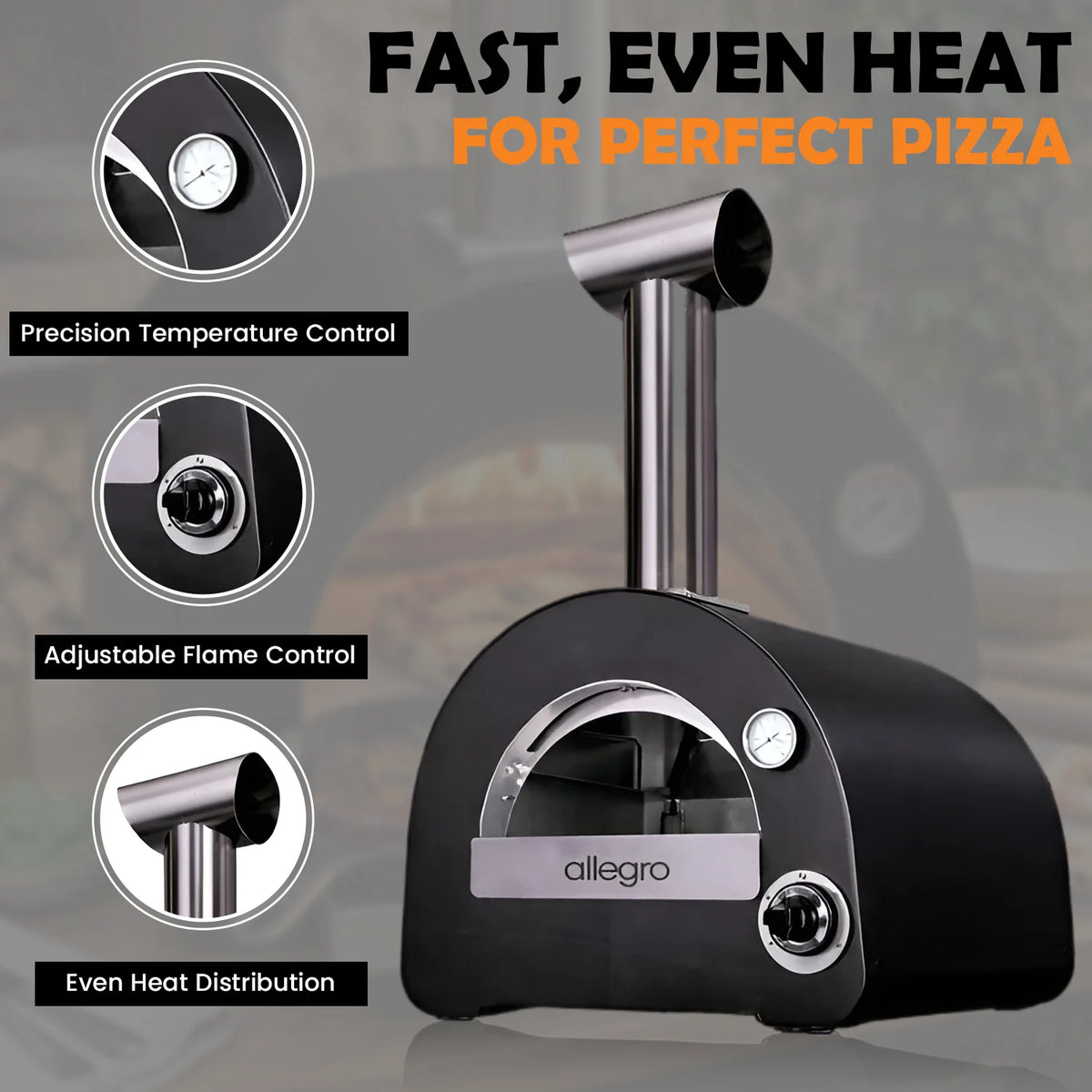 Allegro Compact Gas Pizza Oven by ItaliaForno