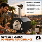 Fornello Compact Gas Pizza Oven by ItaliaForno