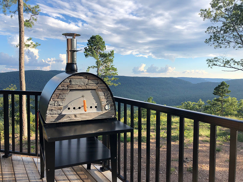 MAXIMUS MOBILE PIZZA OVEN BLACK **BEST SELLER*