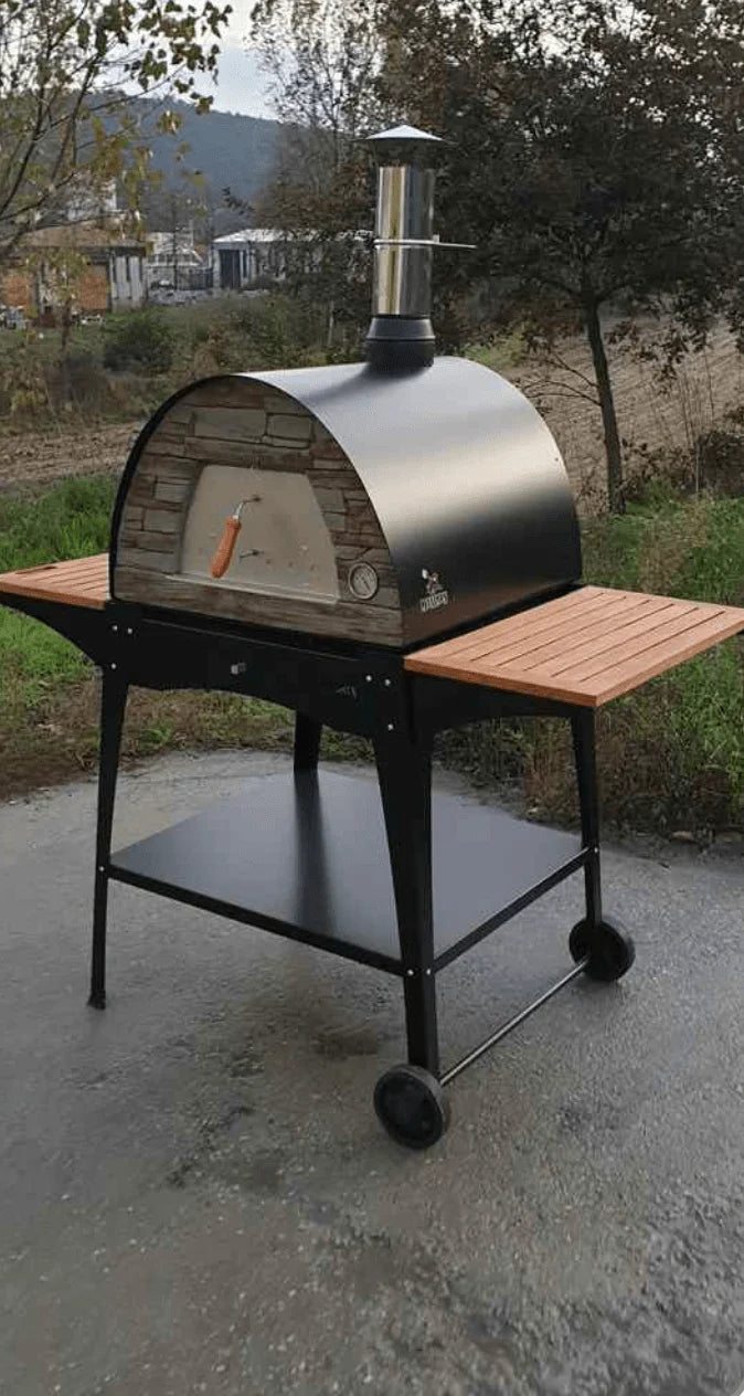 "NEW" MAXIMUS ARENA MOBILE PIZZA OVEN STAND "WOODY"