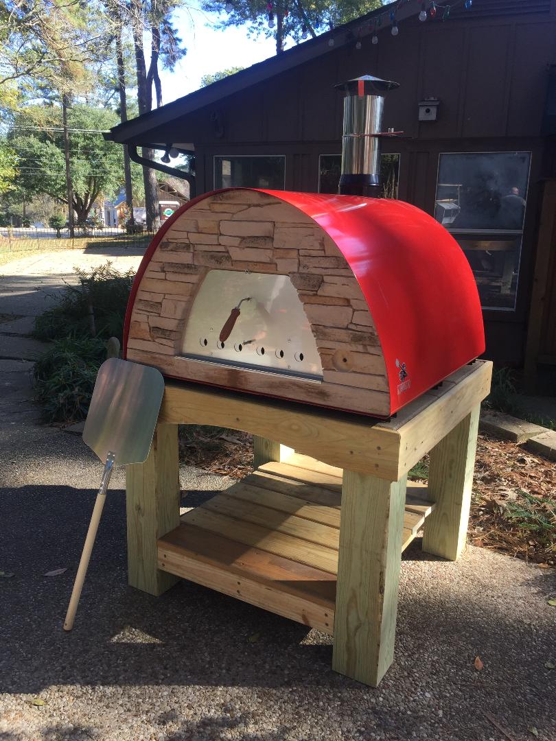 MAXIMUS PRIME LARGE PORTABLE PIZZA OVEN RED