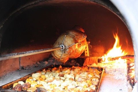 PIZZA OVEN ROTISSERIE - SPIT