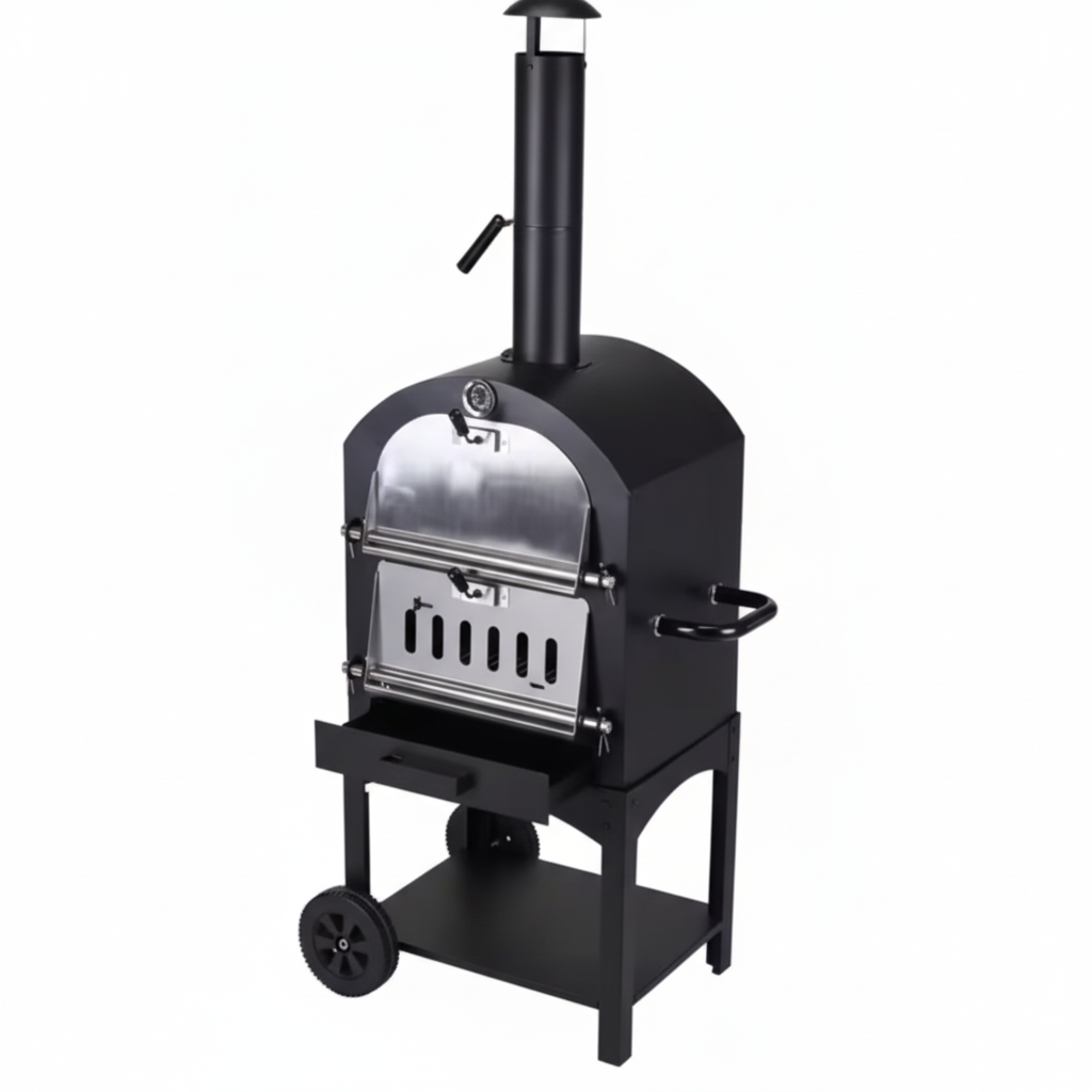 EmberFlame Compact Wood-Fired Pizza Oven