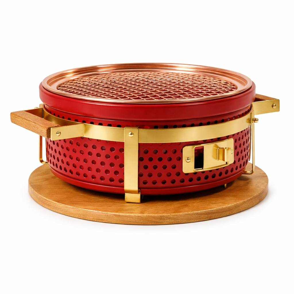CrimsonForge Luxe Tabletop Hibachi Grill