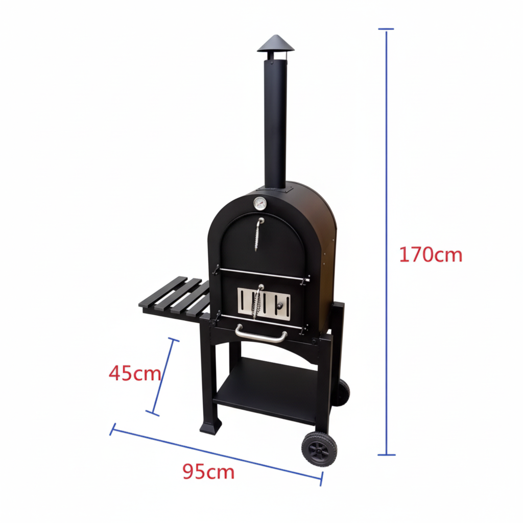 EmberFlame Compact Wood-Fired Pizza Oven