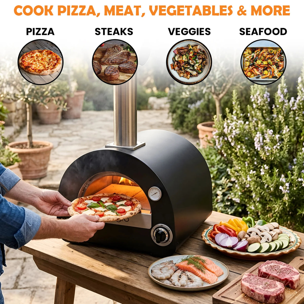 Allegro Compact Gas Pizza Oven by ItaliaForno