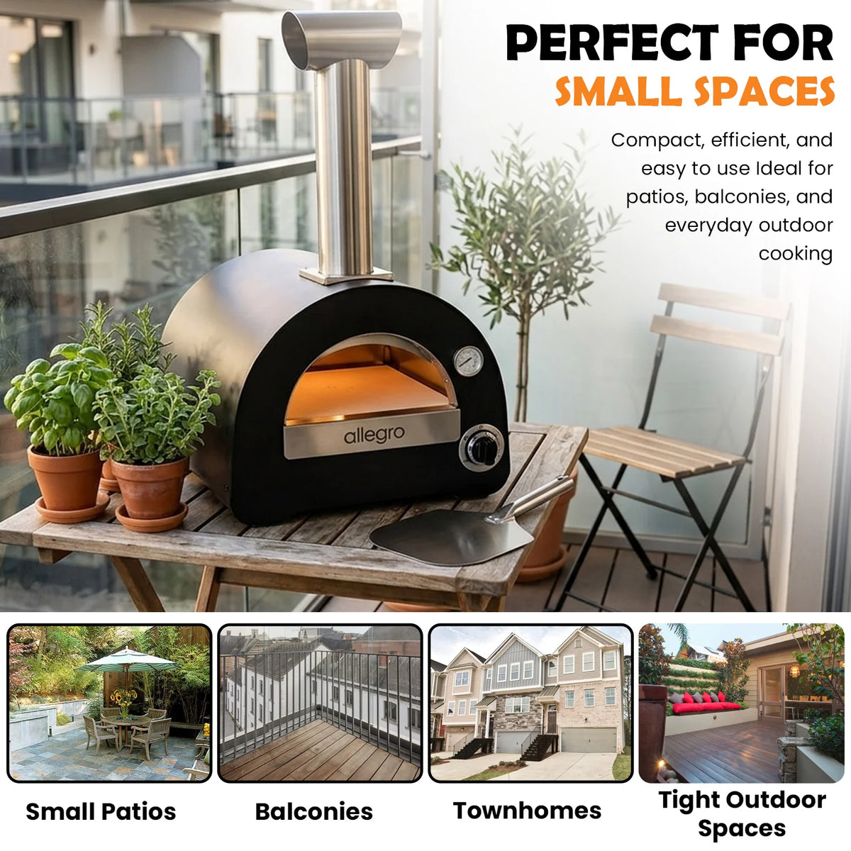 Allegro Compact Gas Pizza Oven by ItaliaForno