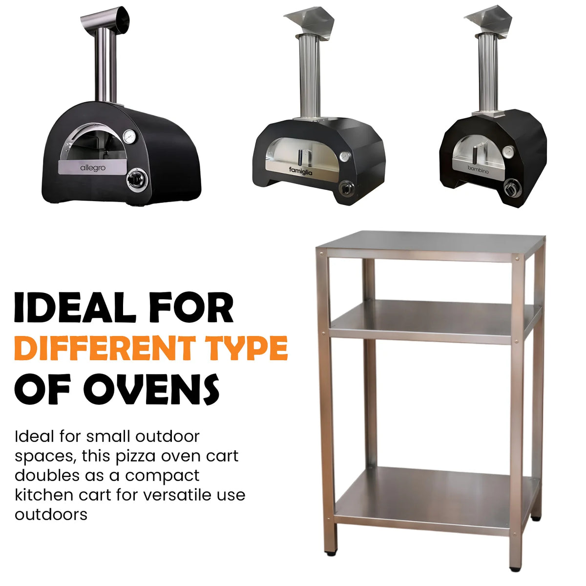 ItaliaForno Regular Oven Cart*
