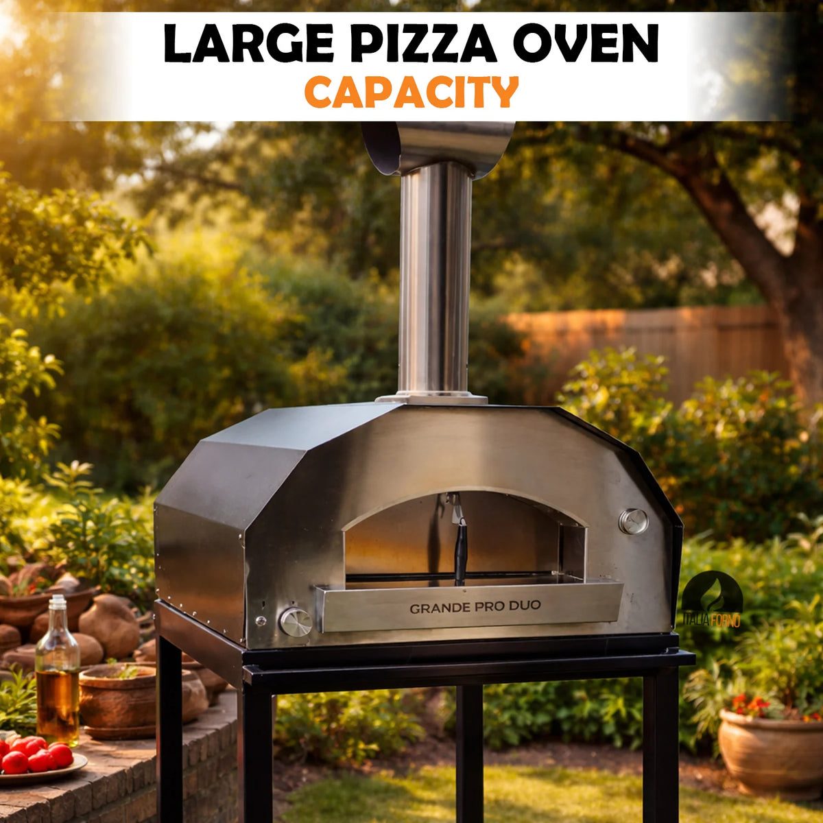 Grande Pro Duo Gas Pizza Oven by ItaliaForno