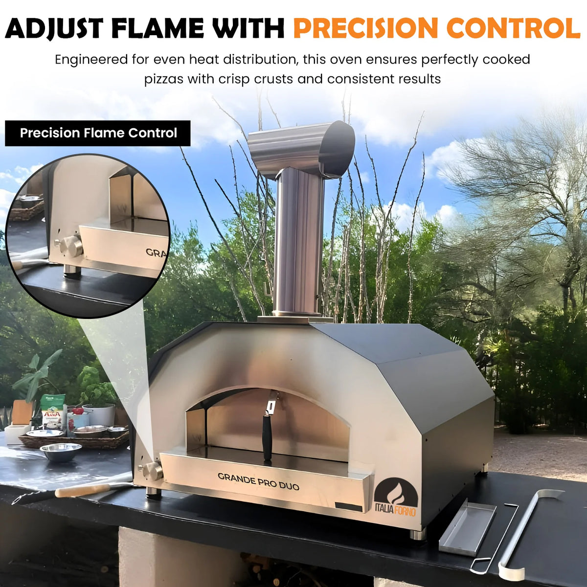 Grande Pro Duo Gas Pizza Oven by ItaliaForno