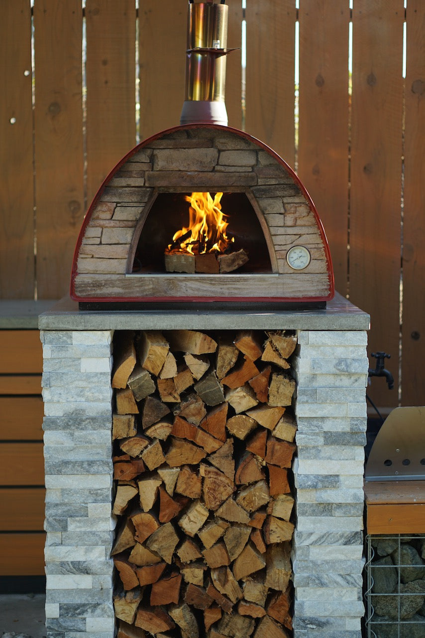 MAXIMUS MOBILE PIZZA OVEN RED **BEST SELLER**