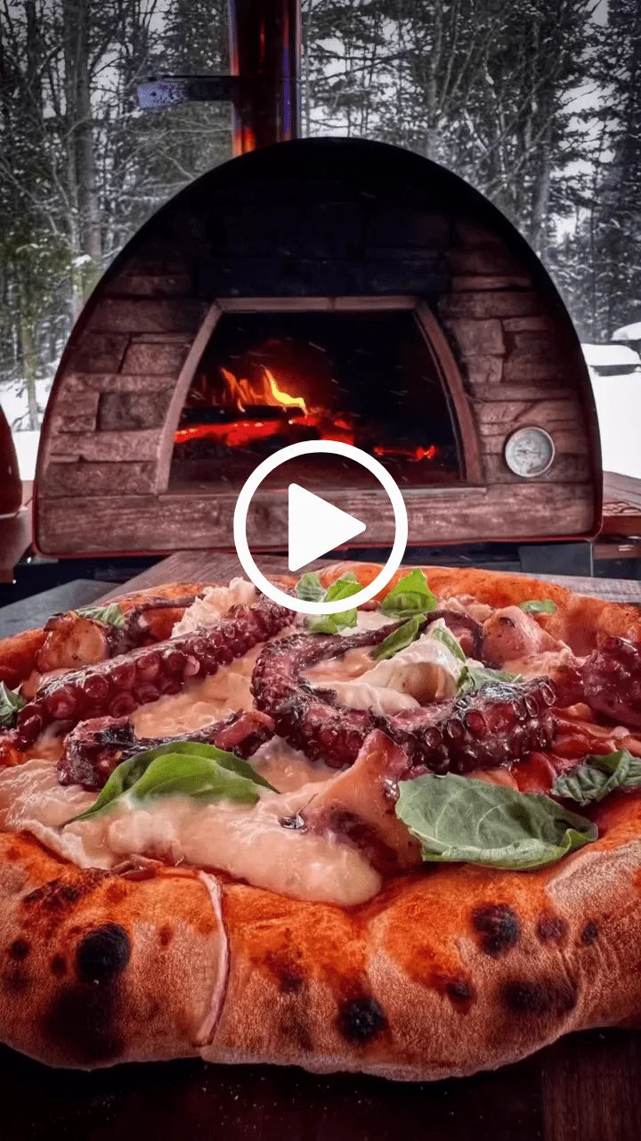 MAXIMUS PRIME LARGE PORTABLE PIZZA OVEN RED