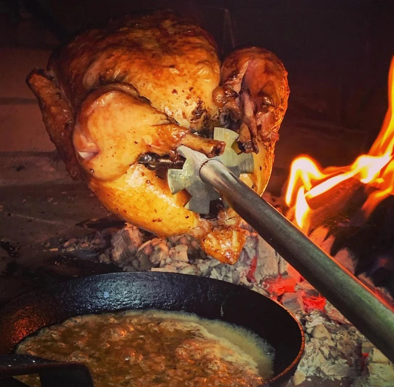 PIZZA OVEN ROTISSERIE - SPIT